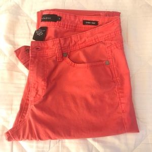 Calvin Klein low rise skinny crop size 10